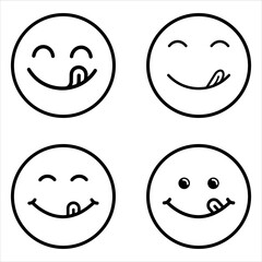 Fototapeta premium Yummy face