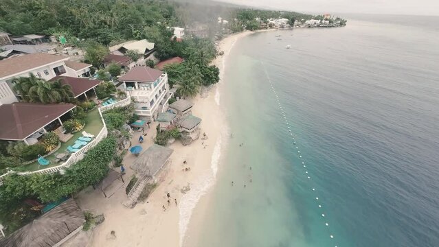 Beach Activity on a beach in Allegria Cebu