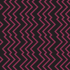 seamless black victorian geometric pattern with pink mosaic ornament