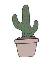 Cactus doux piquant