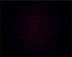 black vector modern geometric ornament on black background abstract digital image