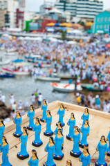 Obraz premium Iemanjá, 2 de fevereiro Festa popular da Bahia, Salvador religião, Iemanjá, festa popular, salvador, Bahia, fé, matriz africana, candomblé, mar, religiosa, sincretismo, rainha do mar 