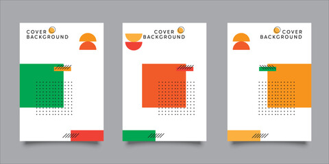 Cover with a minimalist design. Simple and cool geometric background for your cover. Valid for Banners, Plaques, Posters, Leaflets etc. Vector Eps10