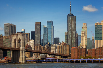 Brooklyn Bridge, East River NYC