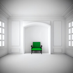 Fototapeta premium Habitación clásica 20