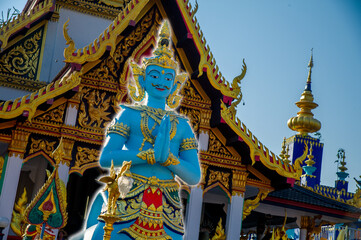 Fototapeta na wymiar Huay Sai Khao Temple Thailand