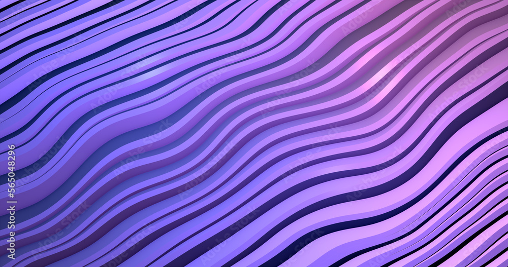 Poster abstract background of purple diagonal gradient unusual shiny bright beautiful lines and moving wave