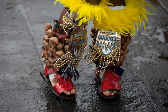 Aztec dancer