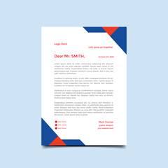 Creative Business Latte Head. modern business Elegant and Minimalist style latter head design template