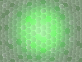 Cyber ​​background material (green)