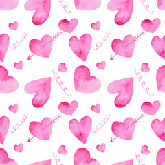 Seamless pattern for Valentine's Day six