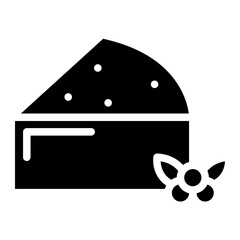 blueberry cake glyph 