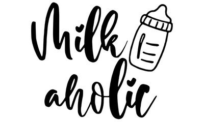 Milk Aholic SVG, Funny Baby svg, I Drink Until I Pass Out SVG, Baby svg, Svg files for cricut, Toddler svg, Baby Onesie svg, Newborn svg