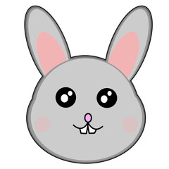 gray rabbit