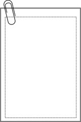 white paper note, planner, journal, reminder, notes, checklist, memo, writing pad diary decoration