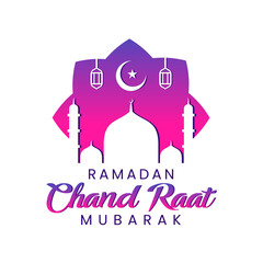 Ramadan Mubarak Isolated on white background