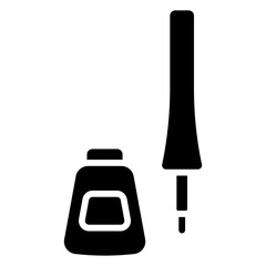 liquid eye liner cosmetic product illustration