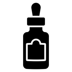 liquid oil serum cosmetic product illustration