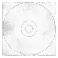 cd or dvd cover art texture for frame and overlay