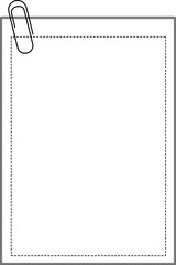 white paper note, planner, journal, reminder, notes, checklist, memo, writing pad diary decoration