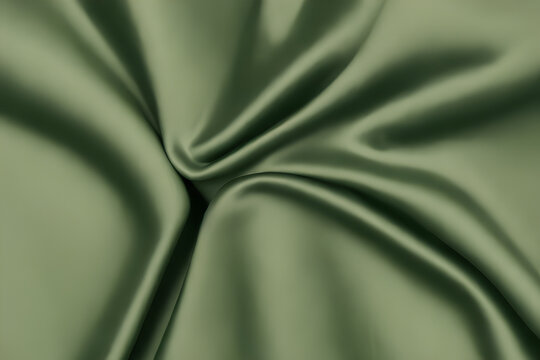 Saint patrick's day green satin fabric texture background
