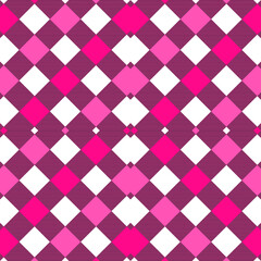 pink and white seamless plaid pattern background