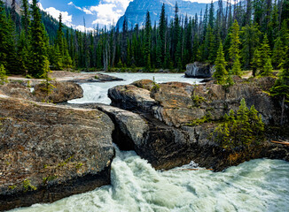 Natural Bridge Yoho National Park British Columbia Canada