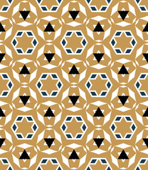 Abstract tileable geometric pattern. A seamless background, vintage texture.	