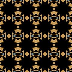 Abstract tileable geometric pattern. A seamless background, vintage texture.	