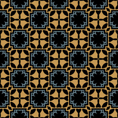 Abstract tileable geometric pattern. A seamless background, vintage texture.	