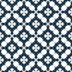 Abstract tileable geometric pattern. A seamless background, vintage texture.	