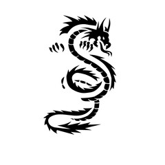 black dragon tattoo