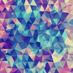 abstract geometric background and overlay