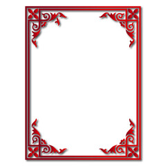 Obraz premium frames in vintage style with elements of ornament, art, pattern, background, texture