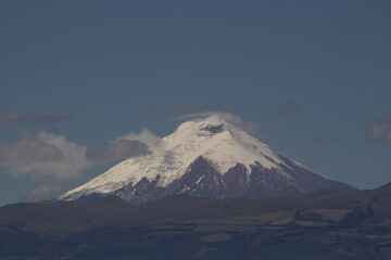 Fototapeta na wymiar Cotopaxi - the never ending story of an active volcano
