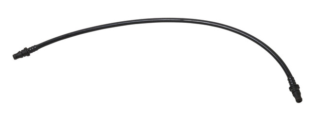 A plastic pipe is part of the vehicle’s fuel system, which supplies gasoline under pressure to the cylinders of car engine. Spare parts for sale in auto service.