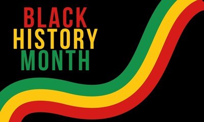 Black History Month. African American History. Celebration template
