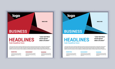 Digital Marketing Agency social media banner design template