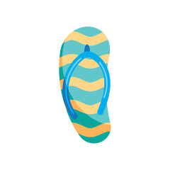 sandal with stripes