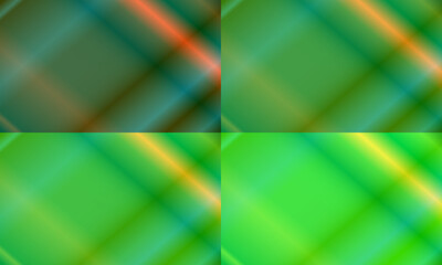 sets of dark green, orange and yellow neon light abstract background. simple, minimal, gradient and color concept. used for backdrop, wallpaper, banner, copy space or homepage