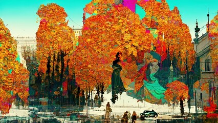 Heavily glitched autumn (118.1)