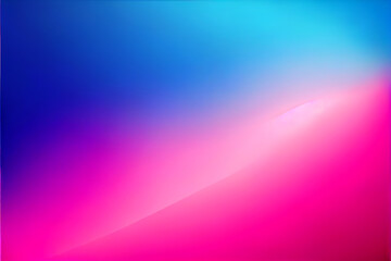Fototapeta premium Pink and blue gradient background. Generative ai