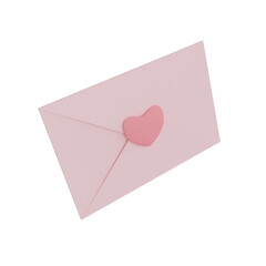 PNG Illustration letter concept valentine with 3d rendering smooth gradient