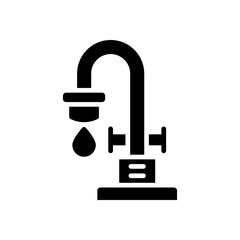 water tap icon for your website, mobile, presentation, and logo design.