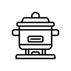 hot pot icon for your website, mobile, presentation, and logo design.