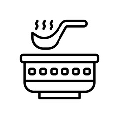 soup icon for your website, mobile, presentation, and logo design.