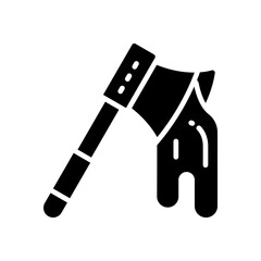 axe icon for your website, mobile, presentation, and logo design.