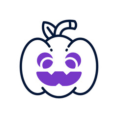 pumpkin icon for your website, mobile, presentation, and logo design.