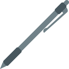 Pen icon. Writing tool. Office ballpoint supply
