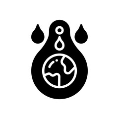 save water icon for your website, mobile, presentation, and logo design.